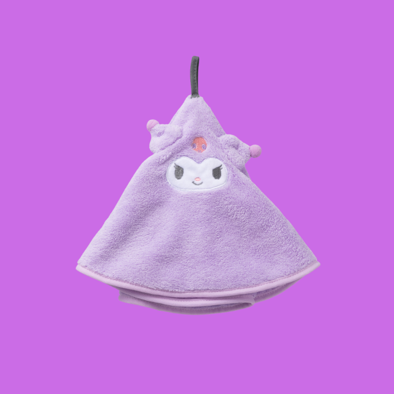 SANRIO - RONDE HANDDOEK KUROMI